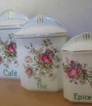 5 Boites Gigognes Porcelaine - Soceram Toulouse
