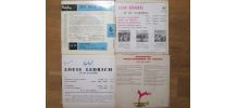 Vinyles 6 Disques 45 Tours Jean Segurel - Louis Ledrich 