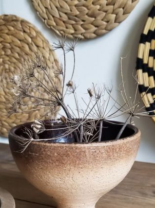 Grande coupe en grès vintage 