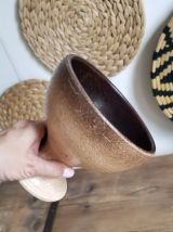 Grande coupe en grès vintage 