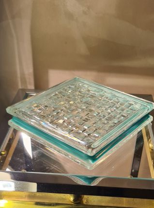 pavé de verre ,dessous de plat 1930 à 70 utiliser part de no