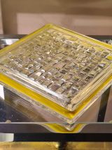 pavé de verre ,dessous de plat 1930 à 70 utiliser part de no