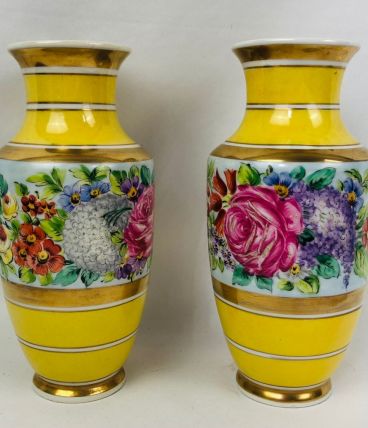 Paire de vases Napoléon III