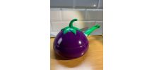 Poele Aubergine Originale Vintage