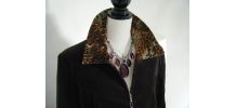 Veste velours Fred Sabatier taille 46 48 Vintage