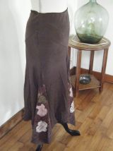 Ensemble en soie Laura Ashley  42-44 Vintage
