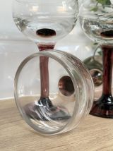 Set de 3 verres à pied 