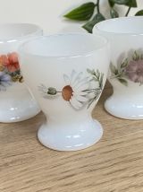 Set de 3 coquetiers Arcopal dépareillés