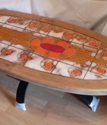 Très Belle Table Basse Dan Vallauris