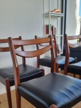Set 4 chaises scandinaves 