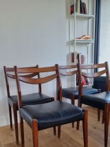 Set 4 chaises scandinaves 