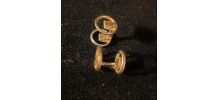 Boutons de manchettes Boutons de col chemise vintage Boutons