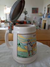 Chope à bière ancienne maître Kanter Très belle chope 
