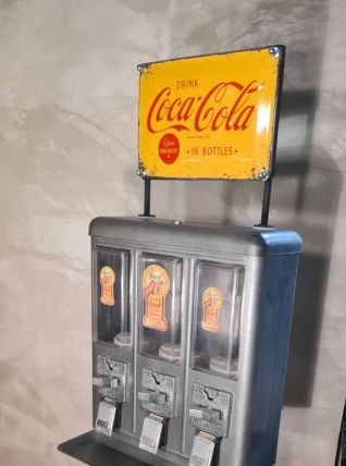 distributeur  triple de bonbon professionnel  1975 a  80 h 1