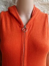 vintage 70s robe sortie bain piscine 