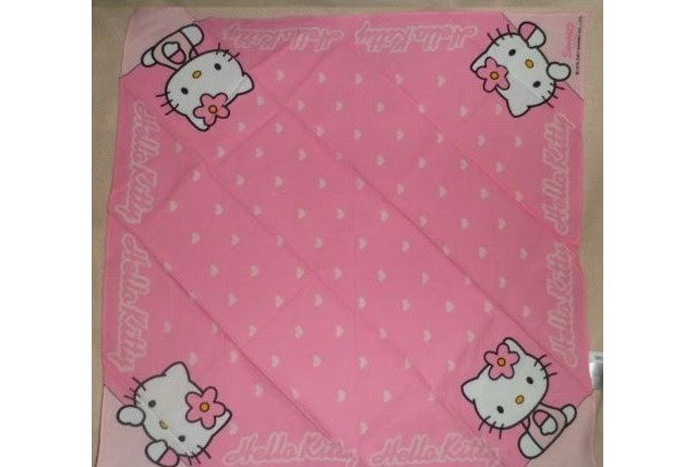 Bandana foulard écharpe en coton hello kitty vintage y2k