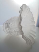 Tulipe en verre satiné