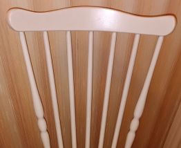Chaise bistrot blanche modèle Baumann - Tocoma