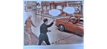 Affiche scolaire le language spontané 11-12 1973 édition mdi