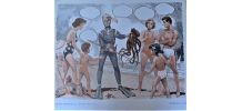 Affiche scolaire le language spontané 15-16 1973 édition mdi