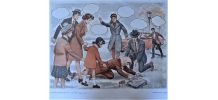 Affiche scolaire le language spontané 15-16 1973 édition mdi