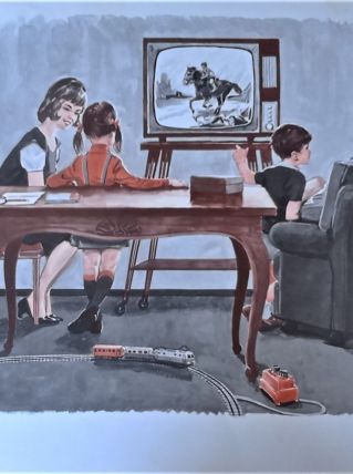 Affiche scolaire Série IM 1  7b-8b éditions MDI1973