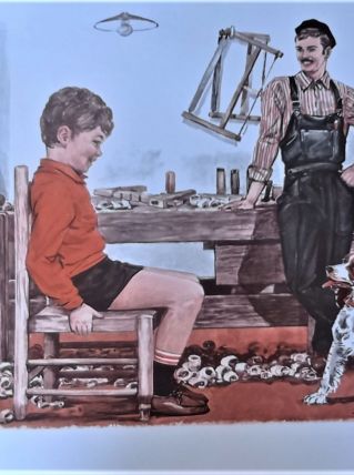 Affiche scolaire Série IM 1  11c-12c éditions MDI1973