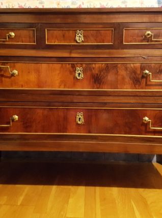 Commode louis XVI acajou
