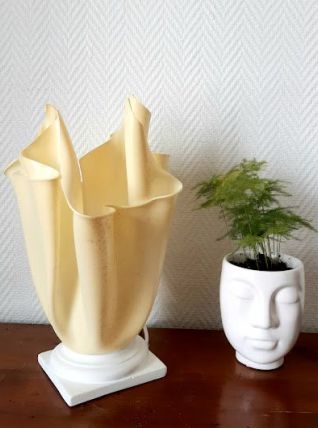 Lampe mouchoir vintage, vers 1980 