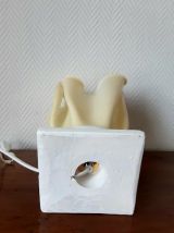 Lampe mouchoir vintage, vers 1980 