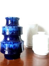 Vase pagode Scheurich en céramique, 1970 