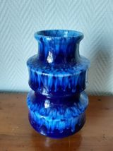 Vase pagode Scheurich en céramique, 1970 