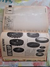 ANCIEN Agenda DUNLOP de 1958 