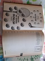 ANCIEN Agenda DUNLOP de 1958 