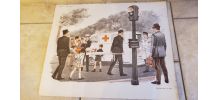 Ancien poster original pédagogique 21C et 22C