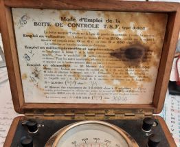 boîte de contrôle  pour TSF app de mesure et dépannage
