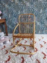Fauteuil rotin enfant