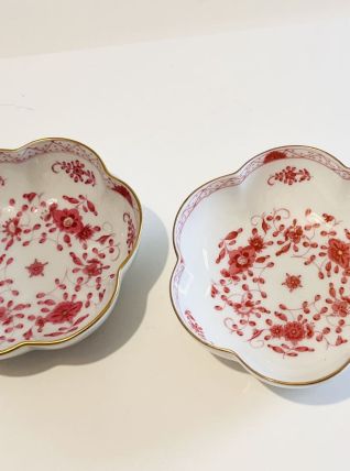 « RAYNAUD &amp; Co » Deux vide poches en porcelaine
