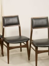 Set de 4 chaises de salle à manger Foster McDavid année 70. 