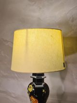 tres jolie lampe asiatique 42x25 avec un abat jour orientabl