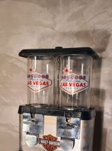 Distributeur  1950 chewing gum et bonbon en acier et acryliq