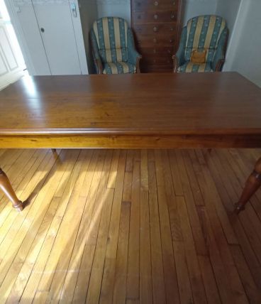Table en merisier 