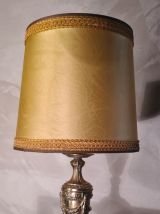tres belle lampe empire  ,  1960  acier chrome doré  petite 