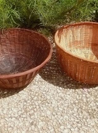 lot de 2 cache-pot , vintage