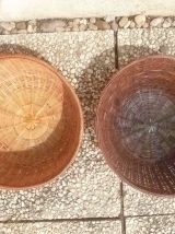 lot de 2 cache-pot , vintage