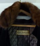 ENSEMBLE ROBE MANTEAU COUTURE E. MONTIGNY CREATION ANNEES 60