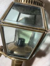 Paire de lampes de calèche