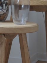 guéridons, tables tripodes d'appoint en bois