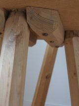 guéridons, tables tripodes d'appoint en bois