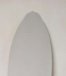 Grand miroir ovale vintage français